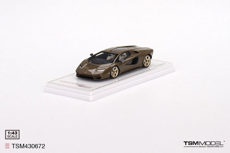 1/43 TSM Lamborghini Countach LPI 800-4 Dark Bronze 2022 TSM430672