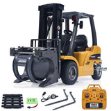 HIUNA 1/14 577 Electric Lifting RC Forklift Model 14CH Light Sound Effect USB Battery