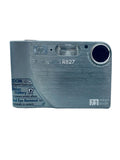 HP PhotoSmart R827 7.4MP Digital Camera - Silver - LCD Screen Damaged 582