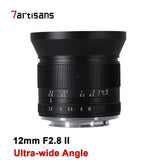 7artisans 12mm F2.8 II Ultra Wide Angle Lens for fujifilm X mount Pro1 E2 Camera