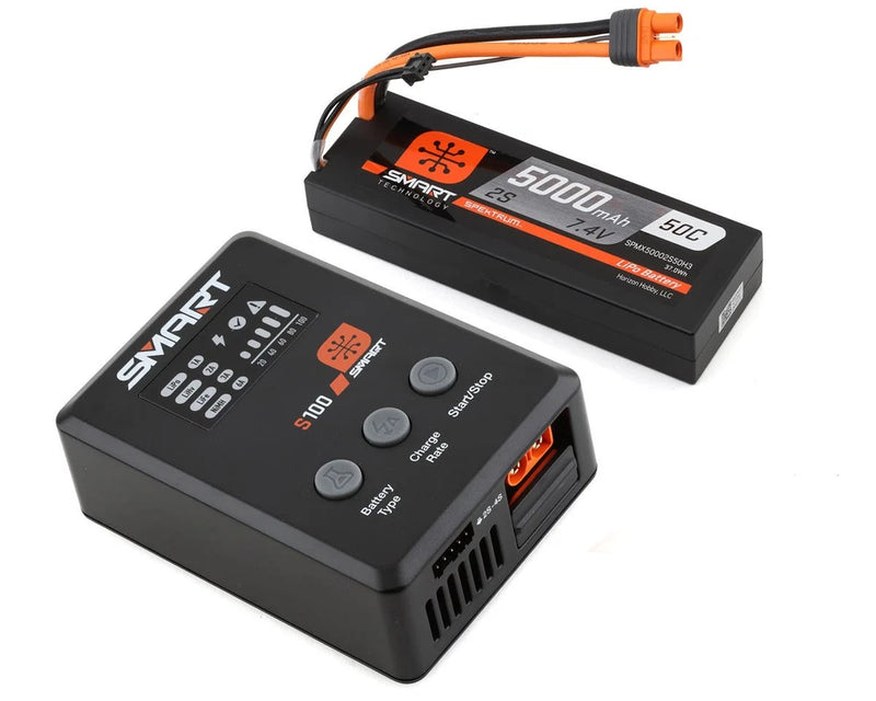 Spektrum RC Smart PowerStage Surface Bundle w/2S Smart 50C LiPo Battery