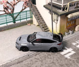 Hobby Japan 1:64 Scale Gray Civic Type R FL5 Engine Model Diecast Metal Car