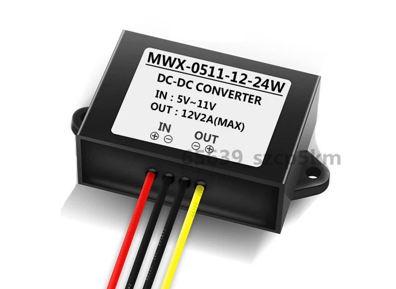 NEW Voltage Booster Power DC Converter Regulator 5V(5-11V) Step up to 12V 2A 24W