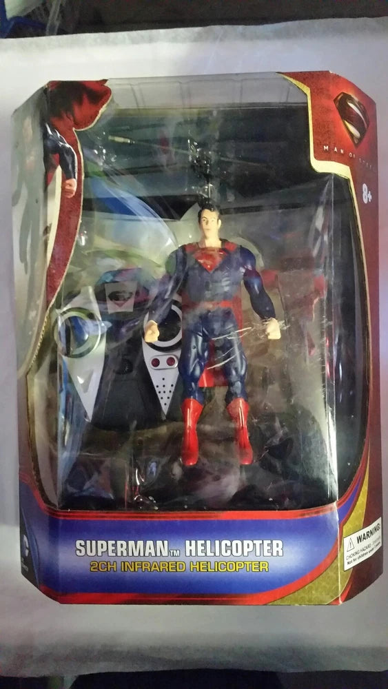 World Tech DC Comics Superman 2 ch IR RC Helicopter - New