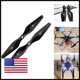 Master Airscrew Performance 12x4.5 Multi-Rotor Series 2-Blade Propellers Black Propeller