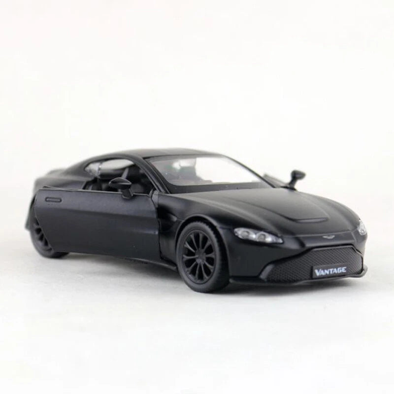 1:36 Aston Martin Vantage Model Toy Car Diecast Toy Vehicle Pull Back Black
