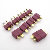 Deans Plug T Plug Connectors fr Li-Po Battery RC Boat Car Airplane Model 10Pairs Battery