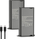 2-Pack TACTACAM Lipo Lithium Battery Pack,Rechargeable Trail&Game Camera Battery Battery