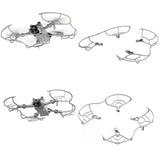 Upgrade For DJI Mini 4 Pro Drone Propeller Blade Guard Cover Anti-collision Ring