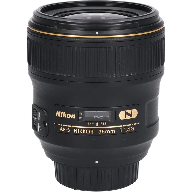 Nikon AF-S NIKKOR 35mm f/1.4G Wide Angle Lens Excellent Condition w/Hood Caps
