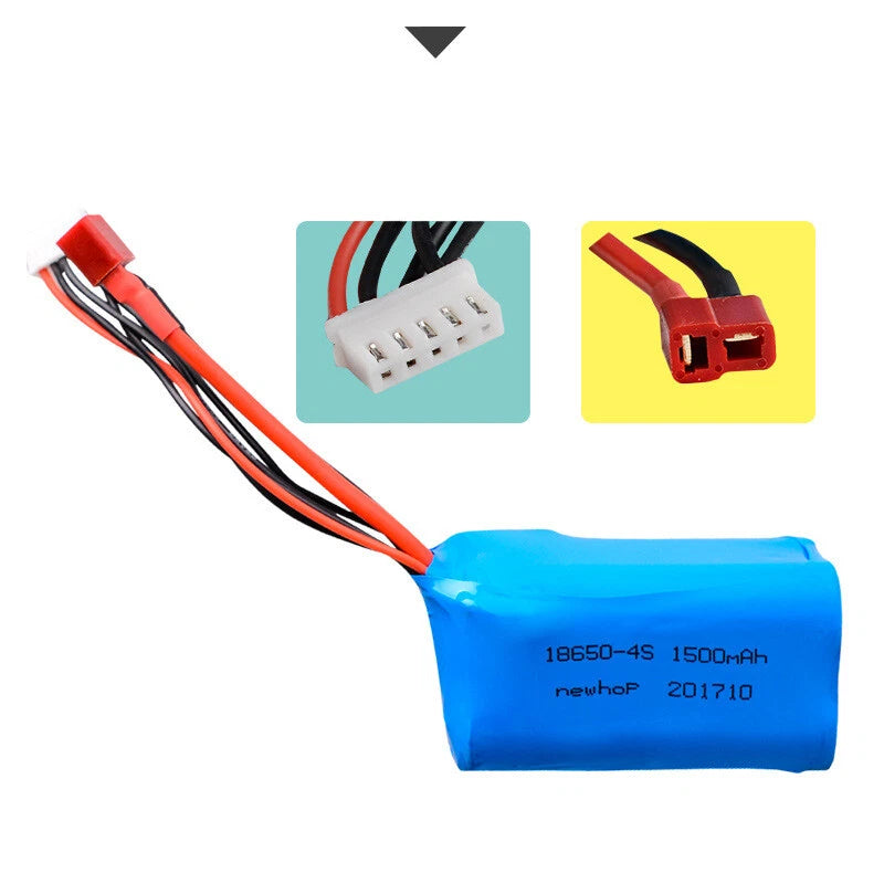 1Pcs 14.8v 1500mah 20C Lipo Battery For Qs8006 Remote Control Helicopter Parts