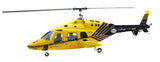 800 B 222 ARF Care Flight RC Helicopter Fuselage Bell222 Yellow Black Xmas Gifts
