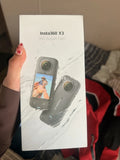 Insta360 X3 360 Waterproof Action Camera Black USB-C Digital Camera