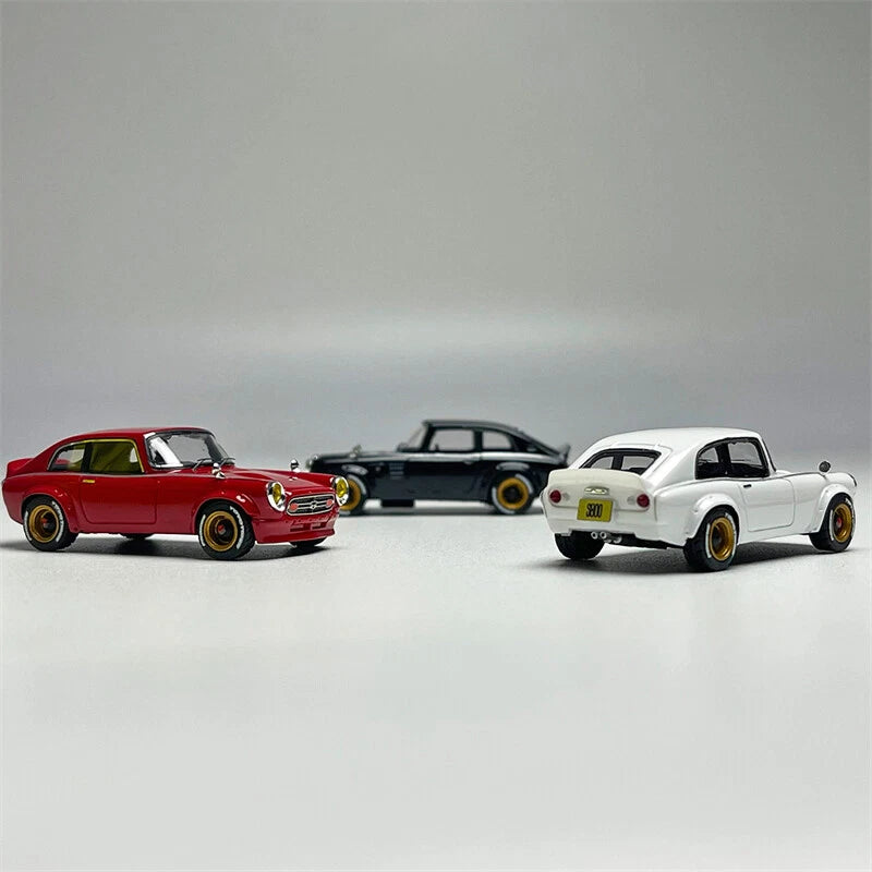 Mortal 1:64  S800 white / red / black limited 499 Diecast Model Car