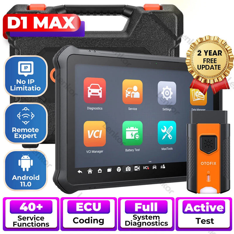 OTOFIX D1 Lite D1 MAX Full System Bi-Directional Diagnostic Scanner Key Coding Battery