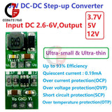 DC2.6~4.5V / 2.6~6V to DC 3.7V 5V 12V ??3% Step Up Boost Voltage Regulator Module