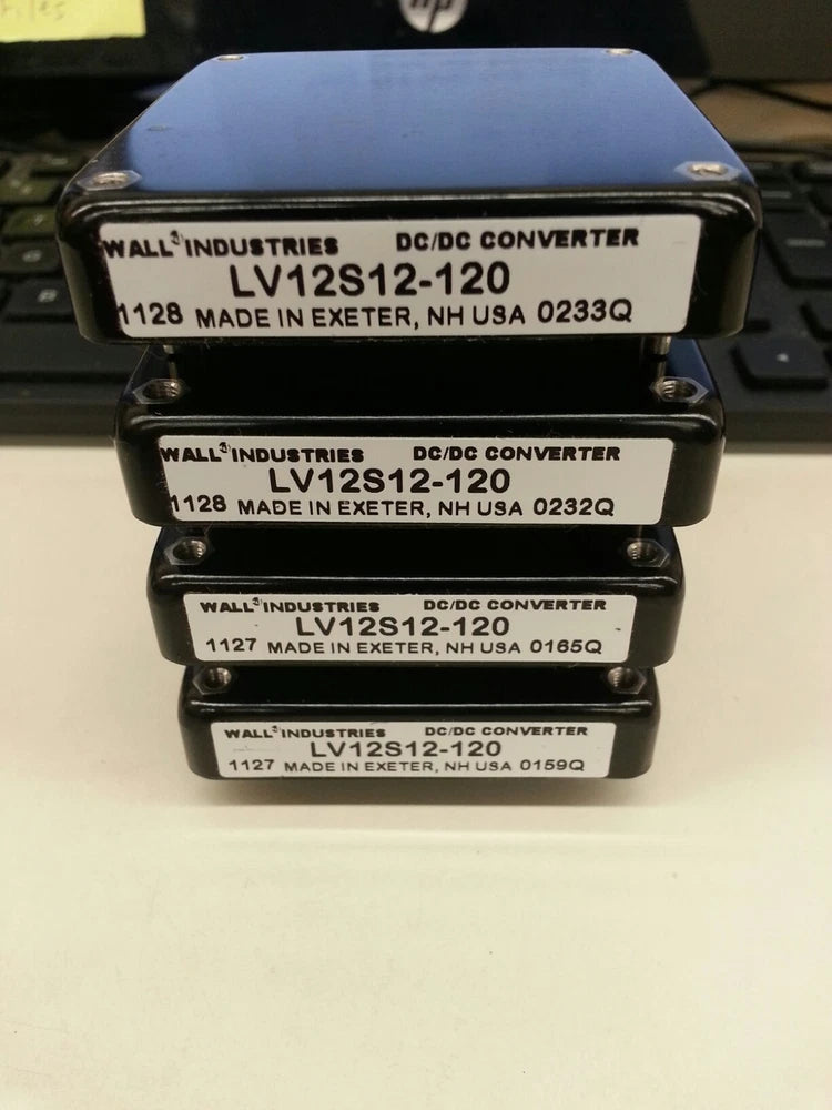 Wall Industries, LV12S12-120,High density, low input volt, converter, Brand New!