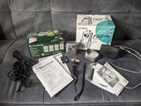 Fujifilm Finepix f601 vintage digital camera kit with case, cables, manuals, and boxes