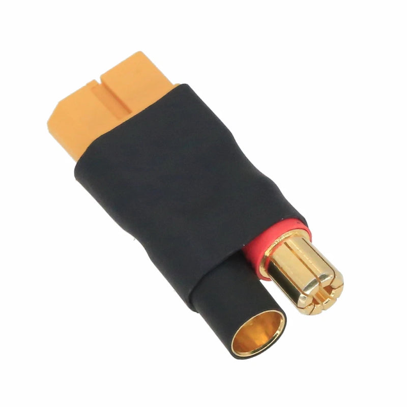 HXT 6.5mm Male+/Female- to XT60 Female No Wires Adapter RC Lipo Battery Toy FPV