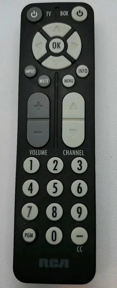 Original RCA RC27A Digital TV Tuner Converter Box Remote Control Converter