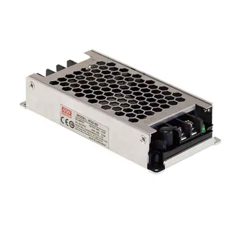 RSD-60G-12 Enclosed DC DC Converter 1 Output 12V 5A 36V Input
