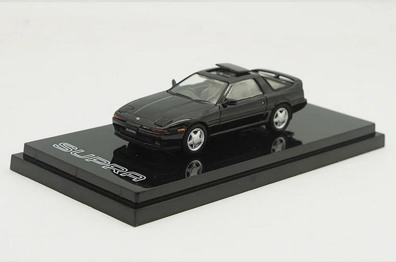 Hobby Japan 1/64 Scale Toyota Supra A70 Black1 Diecast Model Car Toy NIB