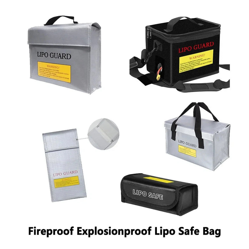 Durable LiPo Battery Fireproof Bag Waterproof Protective Case For FPV Drone