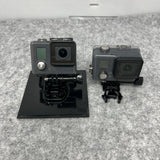 GoPro HERO HERO+ LCD HD Action Cameras Lot Of 2 Grey Waterproof Untested Joblot