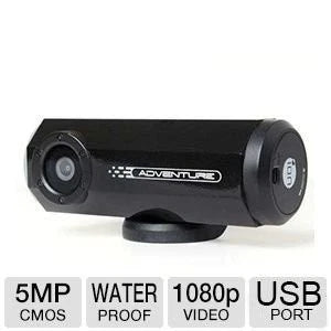 iON Adventure 8MP 1080p Action Video Camera +Wi-Fi Capable and Built-In GPS Rece