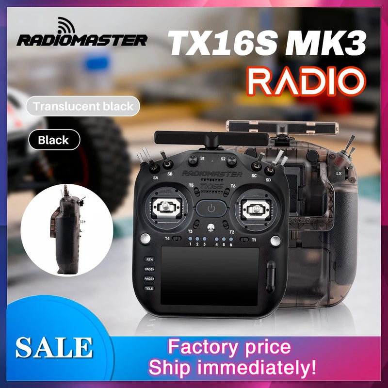 RadioMaster RC Radio Transmitter TX16S MK3 ExpressLRS 2.4GHz 16CH for FPV Drone