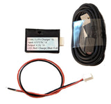 Li-ion/Li-Po smart charger with USB cable, XH2.54 connector, red/black leads