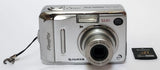 Fujifilm FinePix A500 5.1MP Digital Camera Silver Tested W/ Memory Card