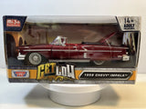 1958 Chevy Impala Diecast Model Car: 1/24 Scale, New In the Box By Motormax