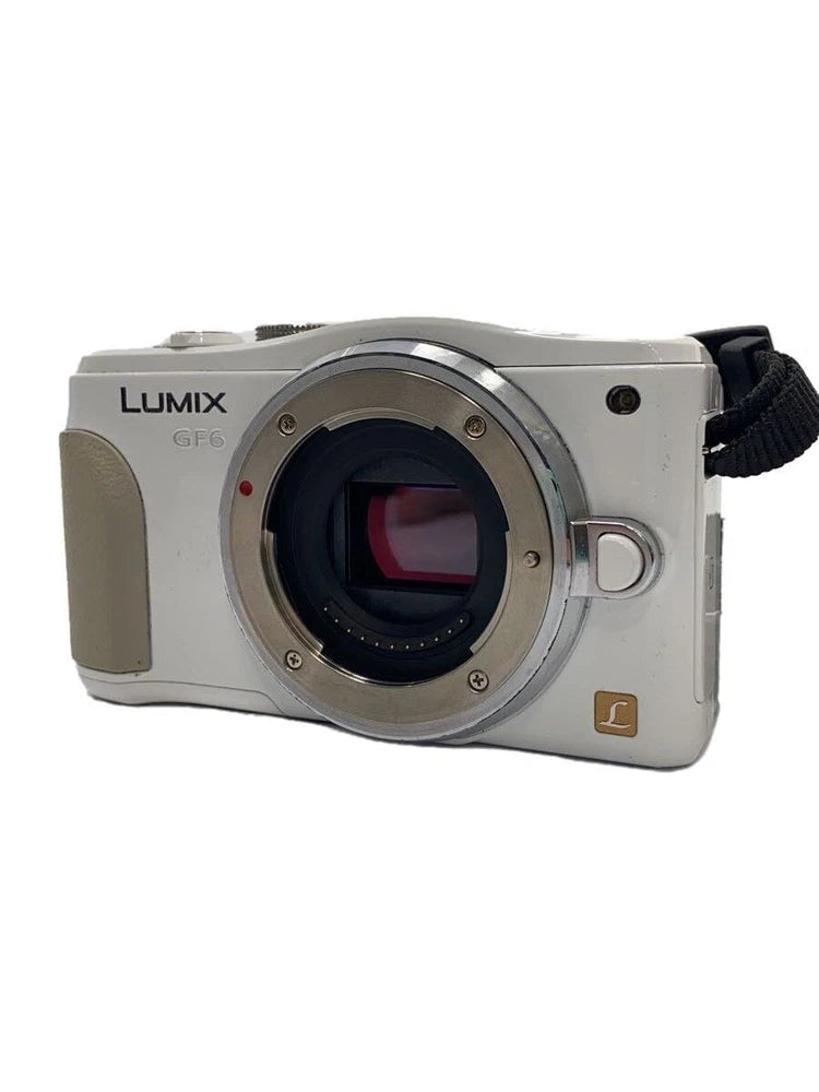 Panasonic Mirrorless DSLR Camera Lumix DMC-GF6-W Body [White] Used