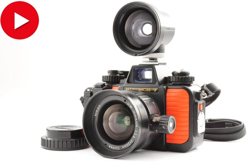 [US Duty Paid] Nikon Nikonos V Orange 35mm UW Camera 28mm f3.5 JAPAN #L233