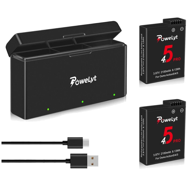 Rechargeable Batteries for DJI Osmo Cameras
