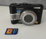 Panasonic Fotocamera Digitale Lumix DMC-LZ5 6.0MP Nero TESTATA Funzionante