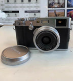 Fujifilm X100F 24.3MP Digital Camera Silver (Preowned)