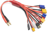 RC Battery Charger Adapter Leads 10 in 1 Multi Splitter Connector Wire Cable ... Converter
