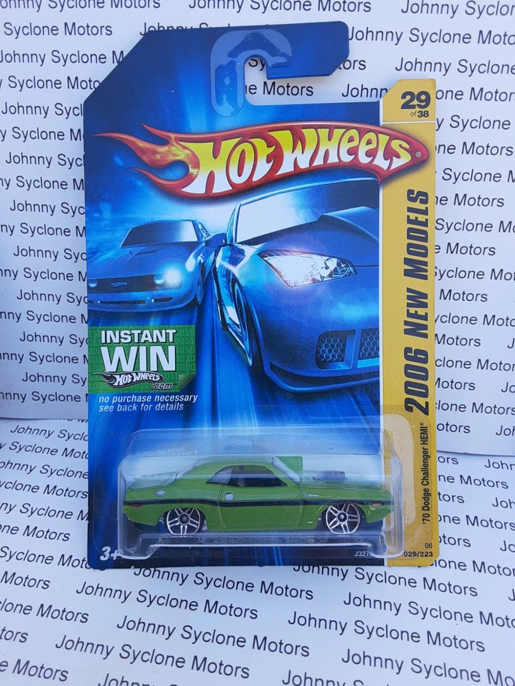HOT WHEELS 1970 PLYMOUTH HEMI CUDA COUPE NEW MODELS
