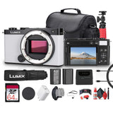 Panasonic Lumix S9 Mirrorless Camera (White) Bundle with Accessories