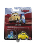 RED MATTEL Disney Cars Luigi & Guido 1:55 Scale Metal Diecast FREE SHIPPING!