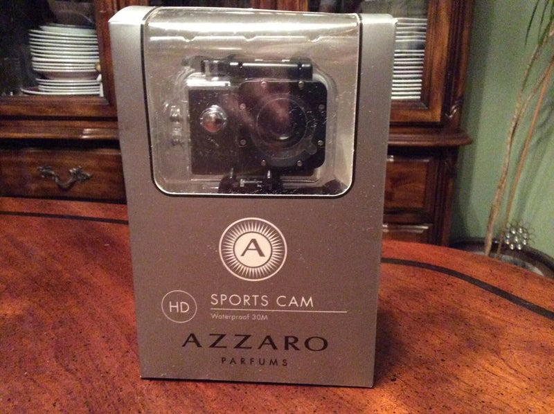 Azzaro Parfums HD Sports Cam -Waterproof Camera 30M 2?? LCD SCREEN Factory Sealed