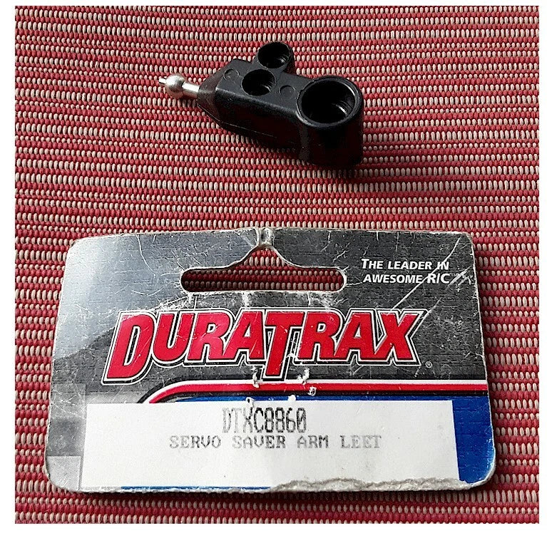 Vintage RC Car Duratrax DTXC8860 Servo Saver Arm Left Axis Nitro Quake Old Stock