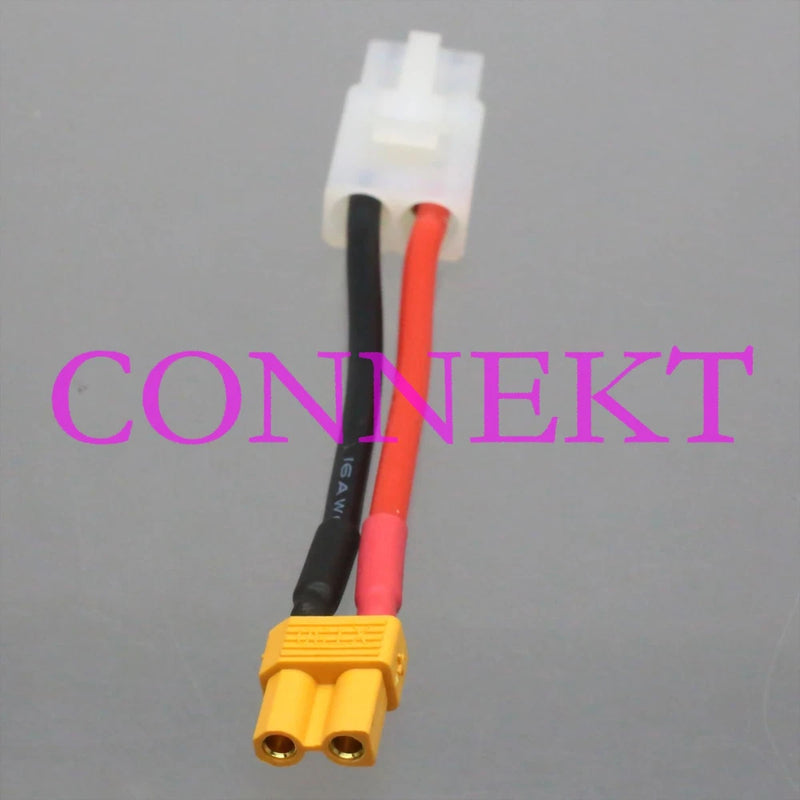 Tamiya Male to XT30 Female Adapter 18AWG 5CM cable For Lipo Battery Quadcopter