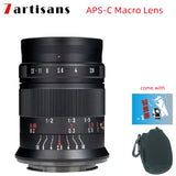 7artisans 60mm F2.8 II Macro Manual Focus Close Up Lens for fujifilm X XF Camera