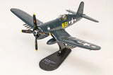 Hobby Master 1/48 F4U Corsair model aircraft in dark green with yellow N51 markings