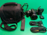 PANASONIC LUMIX DMC-FZ28 10 MP 18X ZOOM DIGITAL CAMERA WITH CHARGER - TESTED