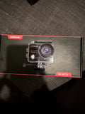 Campark ACT74 16MP Action Camera W/ Accessories - Open Box