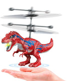 Dinosaur Toys, Boys LED Helicopter Flying Drone Indoor Outdoor Games New